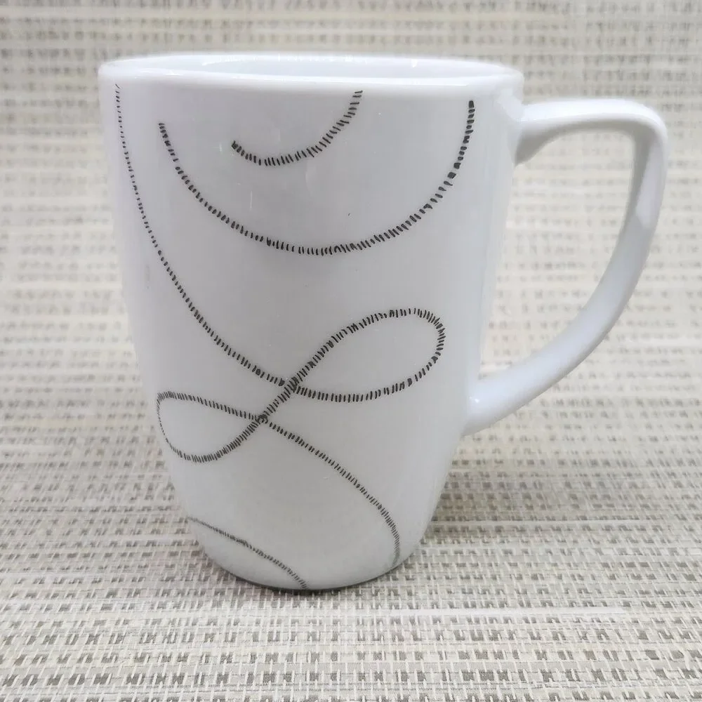 Corelle Coordinates Square Endless Thread Coffee Cup